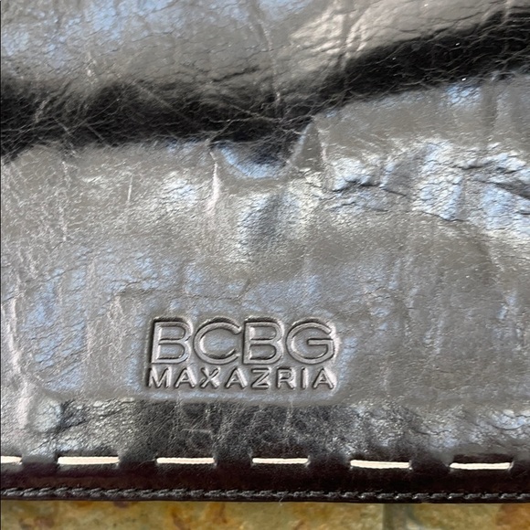 BCBG Leather Shoulder Bag Purse - Picture 2 of 7